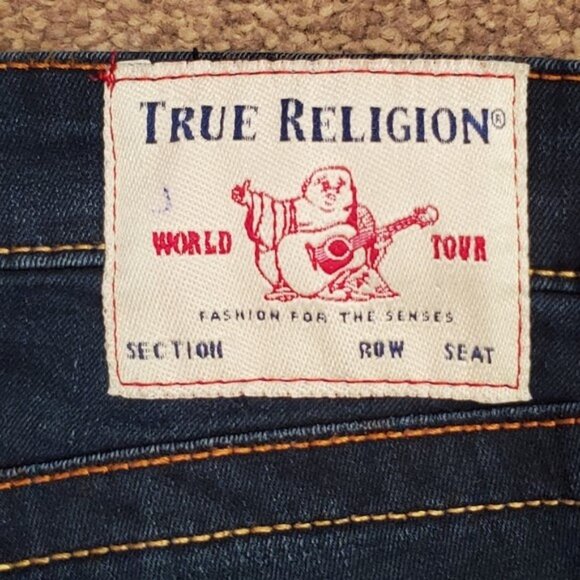 NWOT, TRUE RELIGION, "Halle" Mid Rise Jeans - 28 - Picture 10 of 10